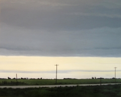 Dawn in Nebraska - 24" x 19" - Acrylic on canvas