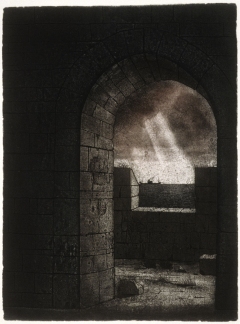 L'île noire - 11.5" x 15" - Etching/Aquatint